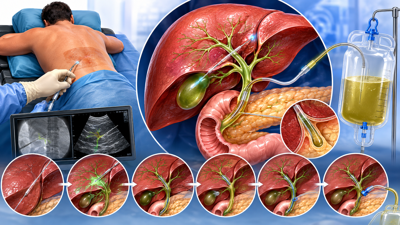 Percutaneous Transhepatic Biliary Drainage (PTBD)